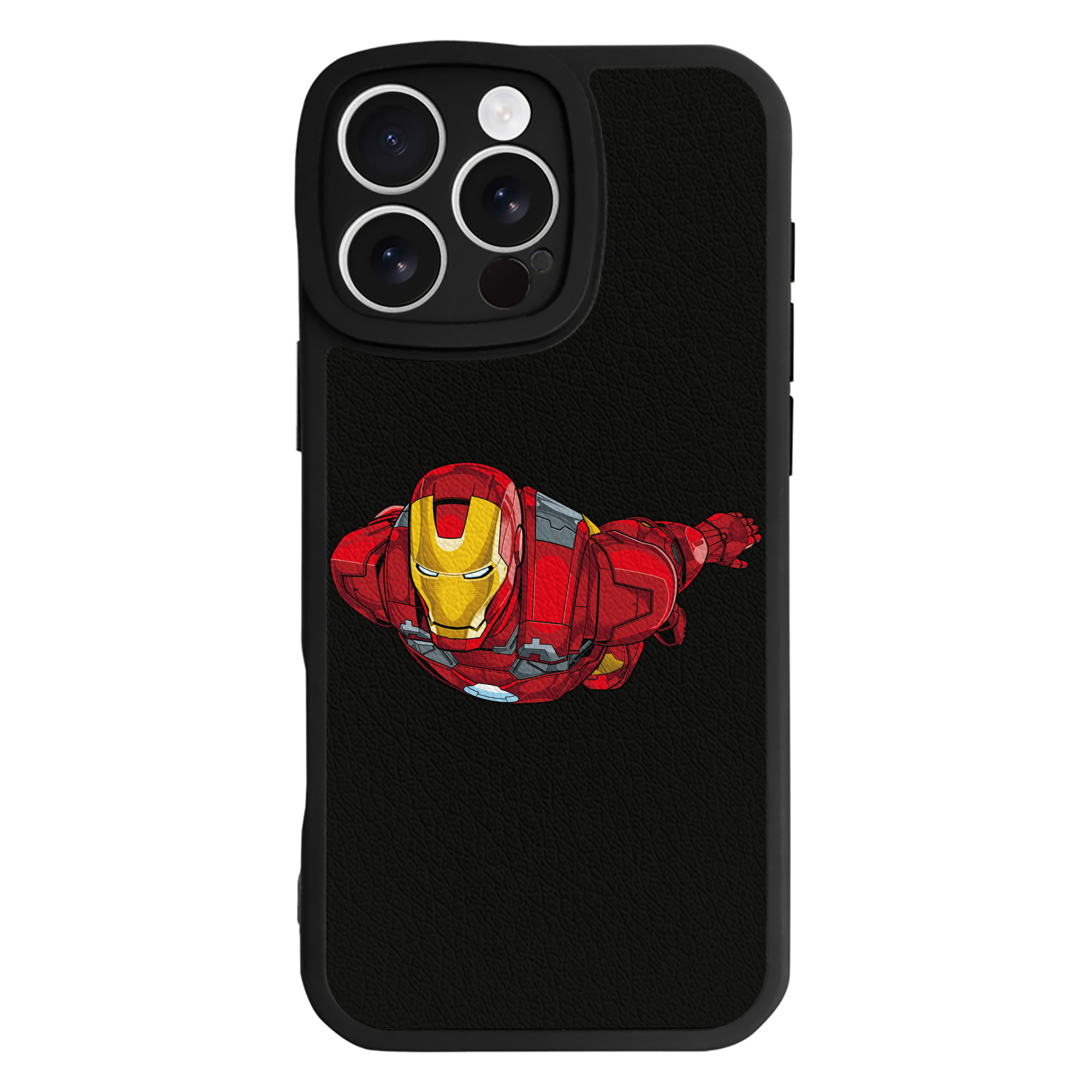 （画像用） アベンジャーズ The Avengers 【iPhone 16シリーズ対応】シリコンスマホケース（レザー調） 材質：シリコン